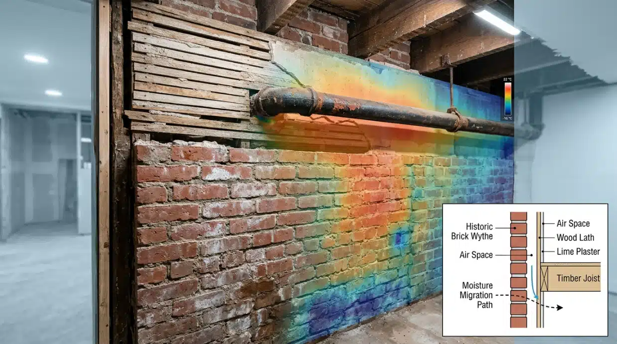 Pre-war New York City building stock of the kind our crews work in